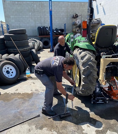 farm tractor tire service in Van Nuys, CA